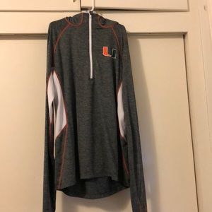University of Miami Quarter Zip